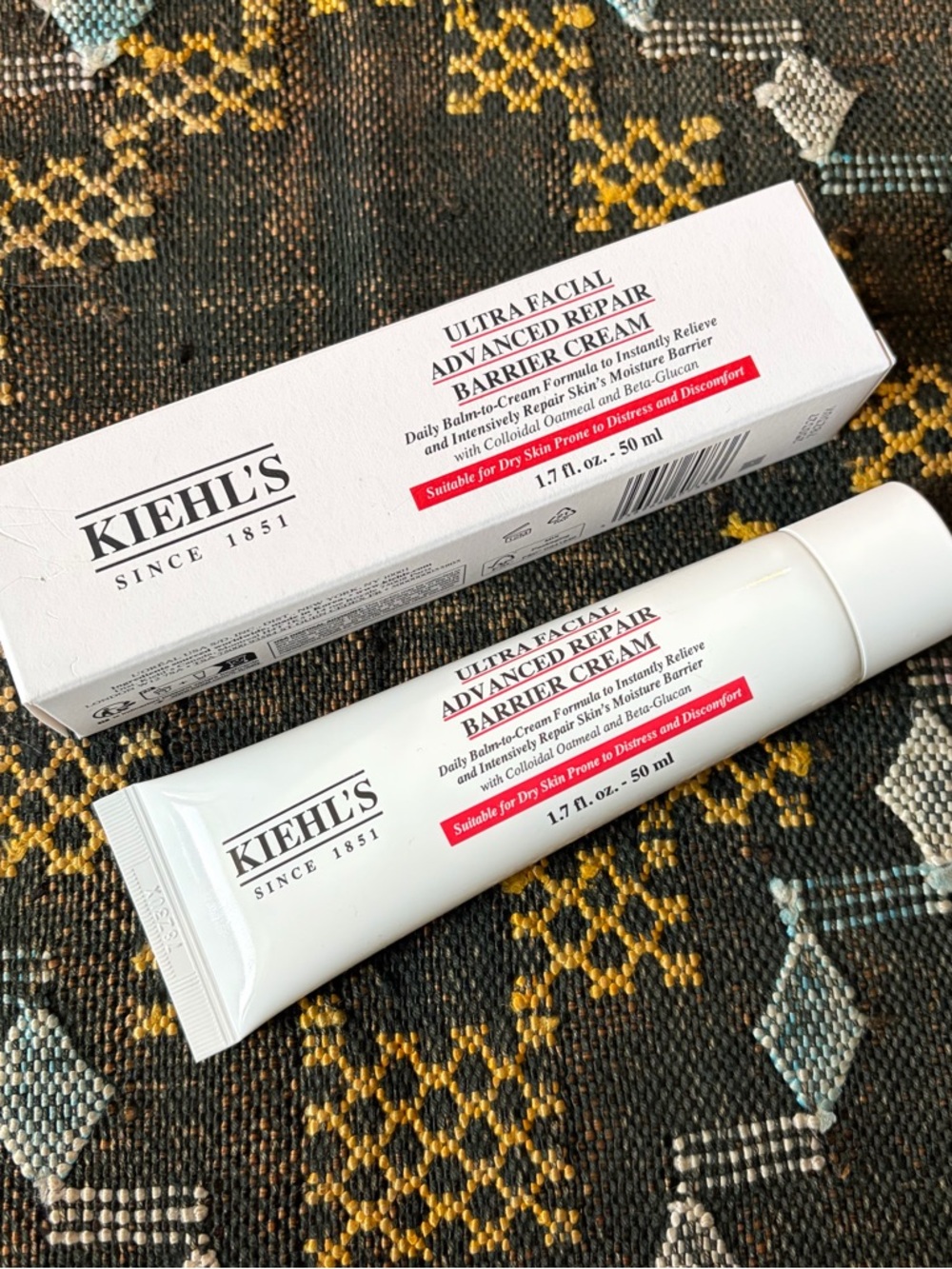 NWT Kiehls Ultra Facial Advanced Repair Barrier cream size 50ml